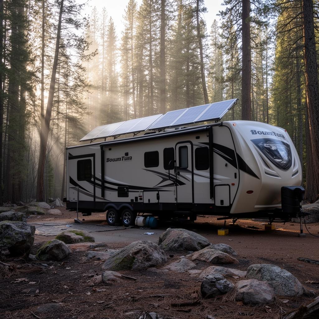 RV boondocking off-grid in Florida